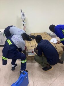 Batteries for  industrial UPS for ct scan in upper west regional hospital