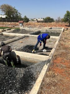 Repair of sewage treatment plant 2