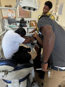 Repairs of dental chair