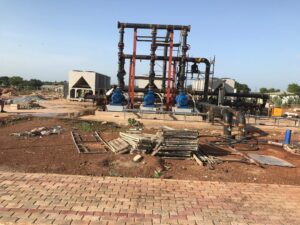 Installation of central AC system